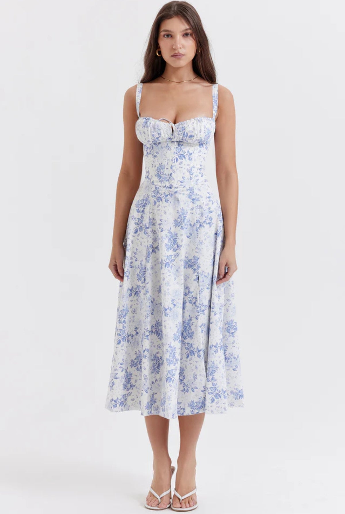 Eloisa Floral Midi Dress