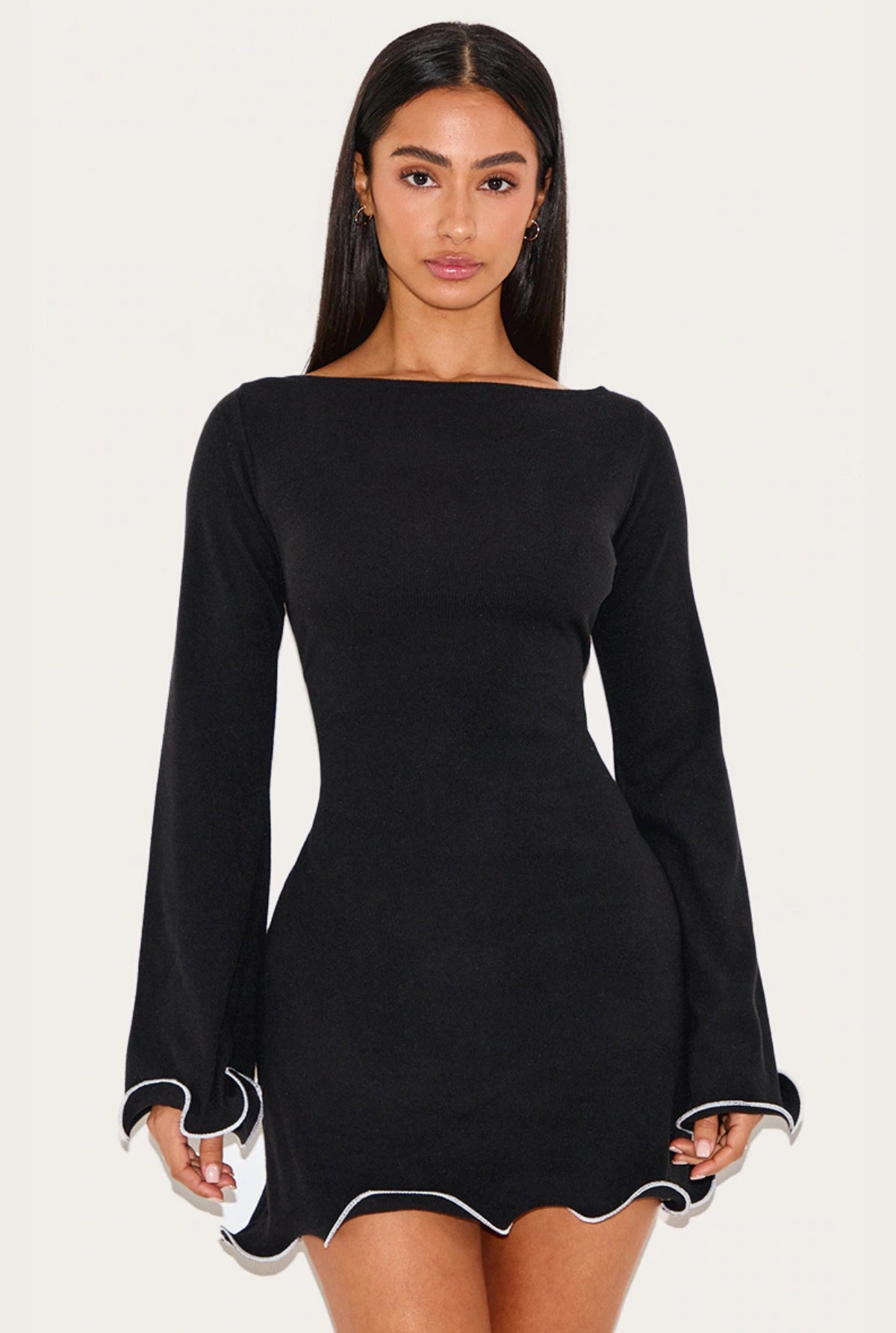 Mara Ribbed Mini Dress