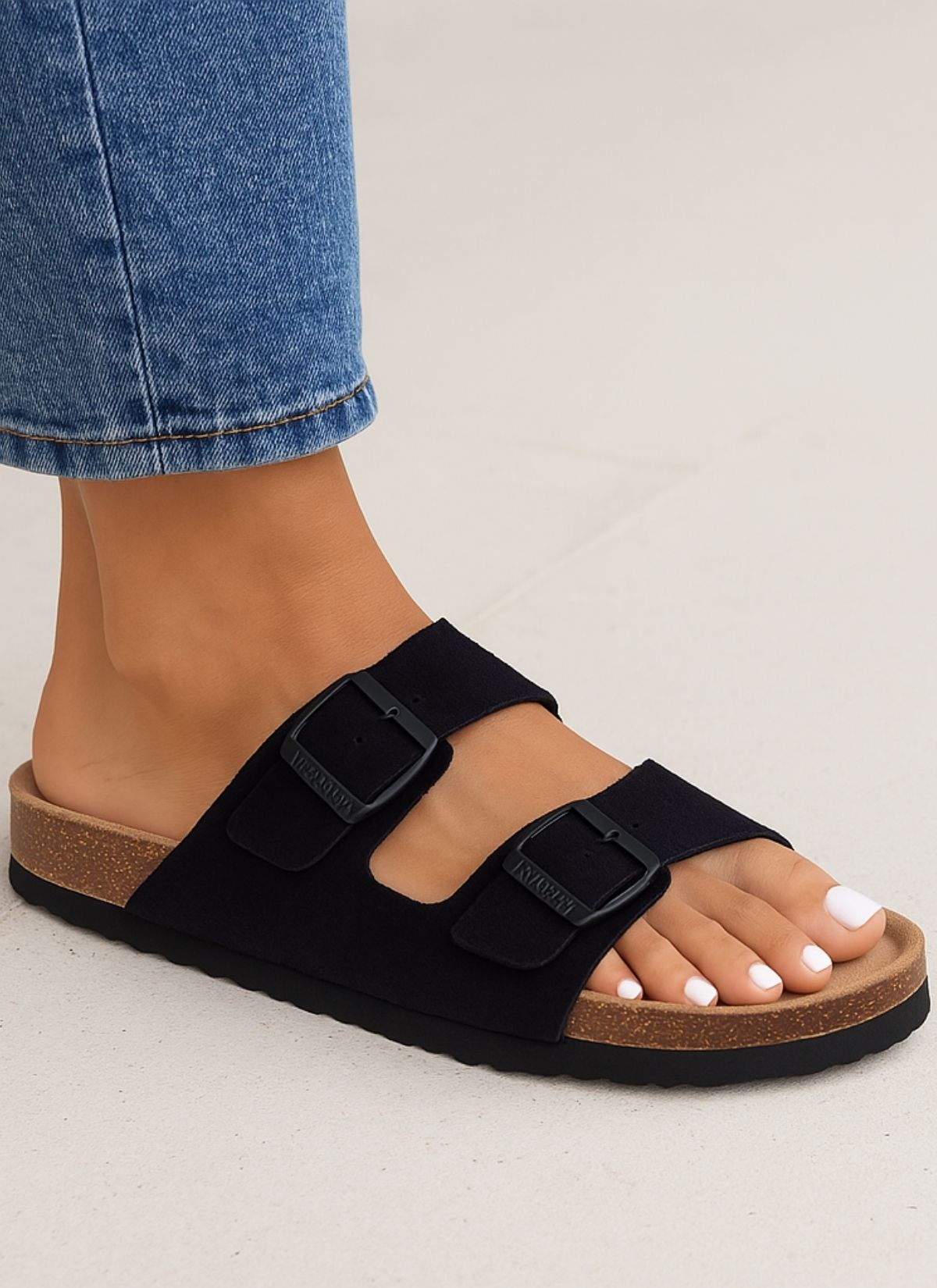 Irina Aloha Sandal - Black