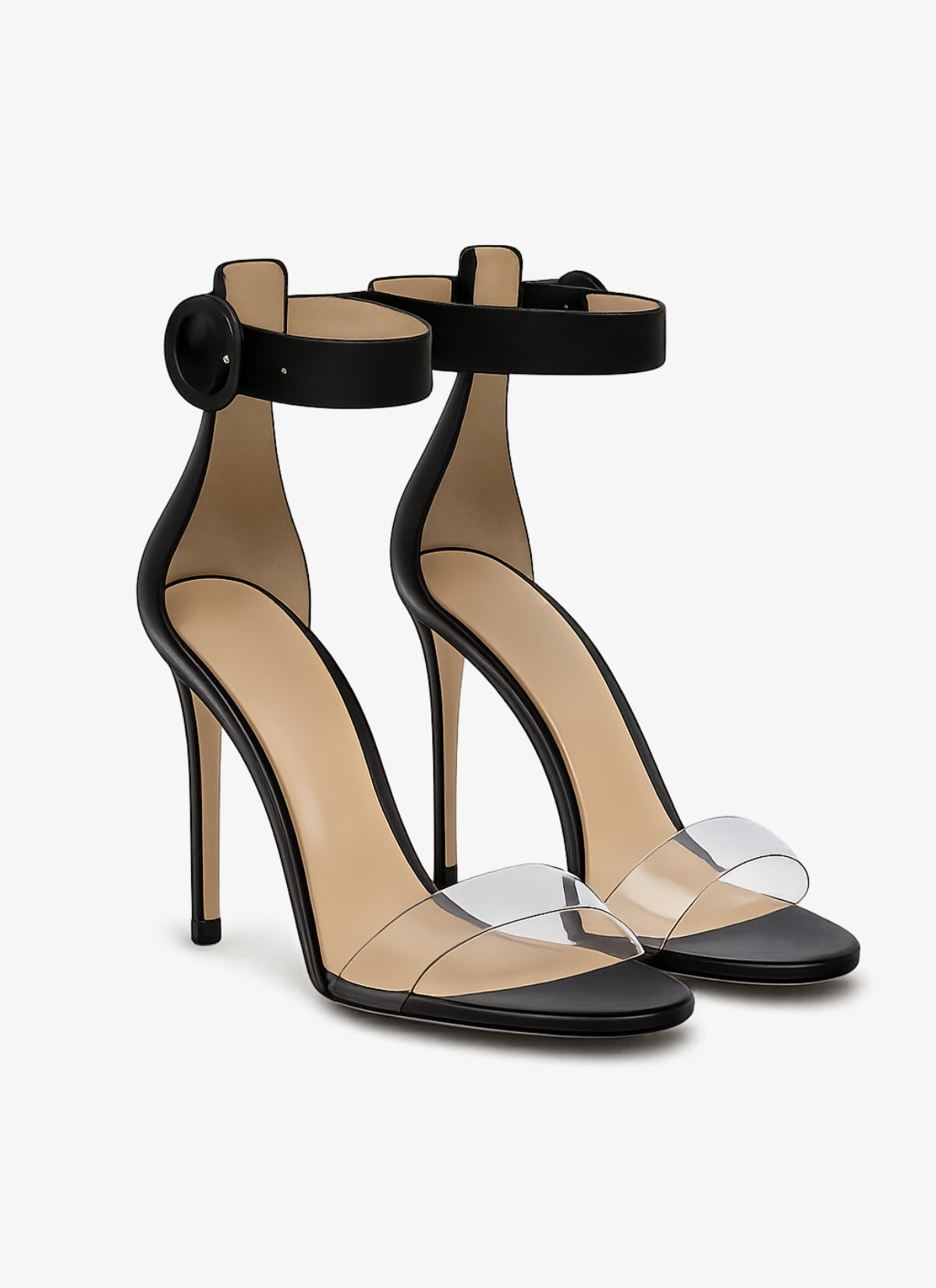 Lila - In Black PU Leather