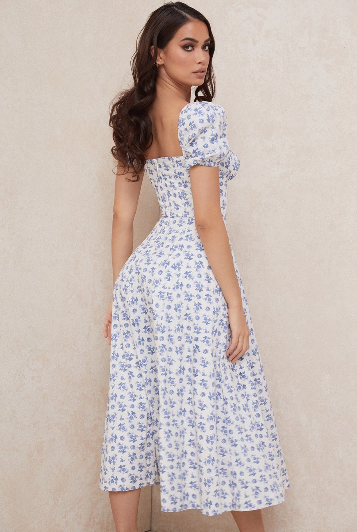 Thaya Floral Midi Dress