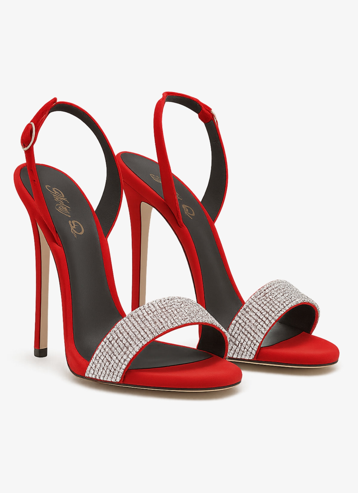 Kiara  - In Crystal Red Suede