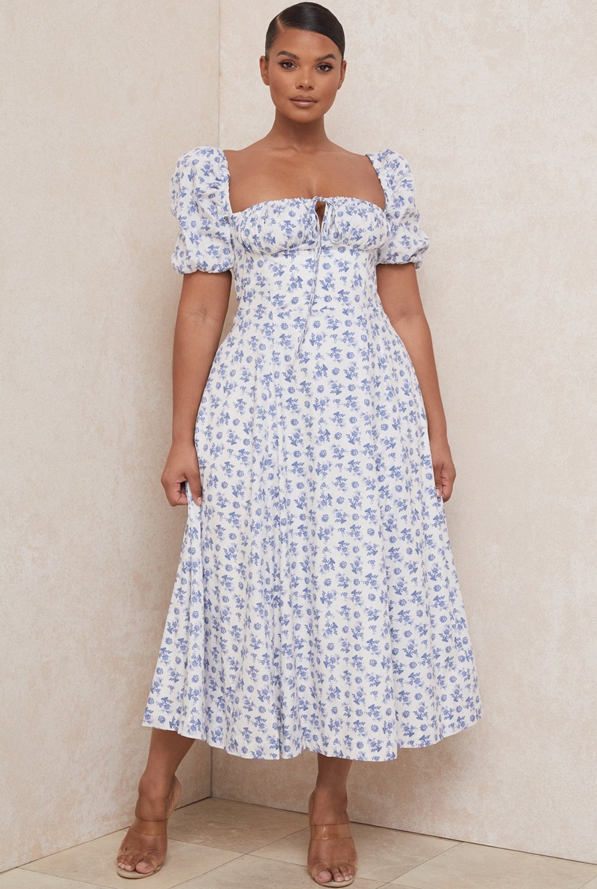 Thaya Floral Midi Dress