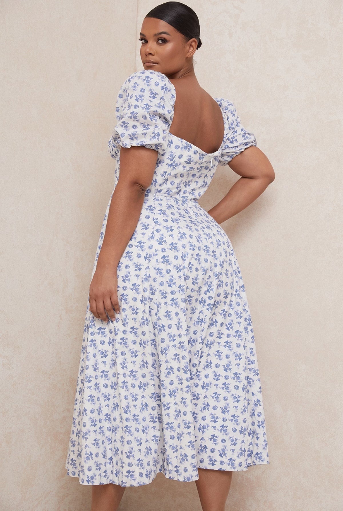 Thaya Floral Midi Dress