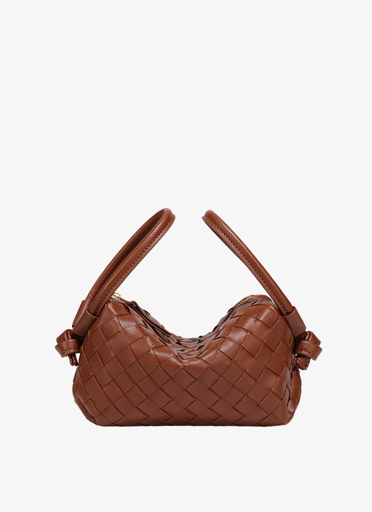 Lisa Mini Woven Double Cuff Bag